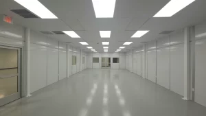 modular cleanroom interior